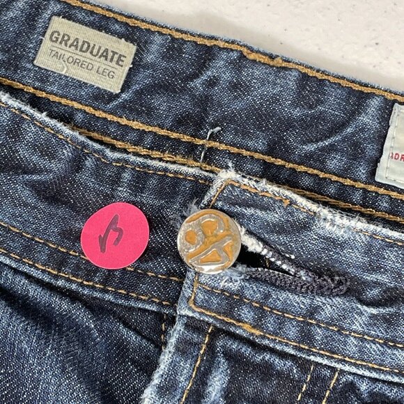 Adriano Goldschmied The‎ Graduate Jeans Mens Size 32x31 Medium Wash Cotton - Picture 7 of 13